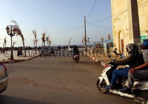 Plage Marina, RDV de tous les motos et scooter par un vendredi Tenes (W. Chlef)