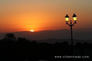 Photo coucher de Soleil (Lalla Setti - Tlemcen)