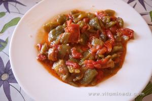 Poivron à la tomate (Felfel bettomatéch)