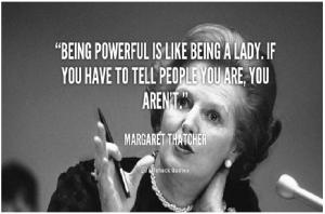 Margaret THATCHER
