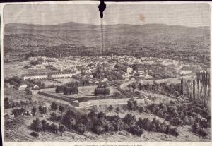 Tlemcen - Dessin de A. de Bar d'après une photographie de M. Pedra