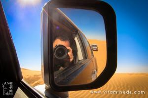 En route en 4X4 vers le Ksar Draa - Timimoun