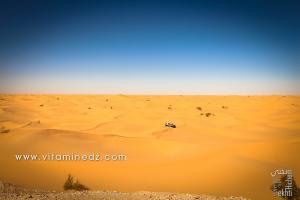 Une mer de dunes pour arriver au Ksar Draa - Timimoun