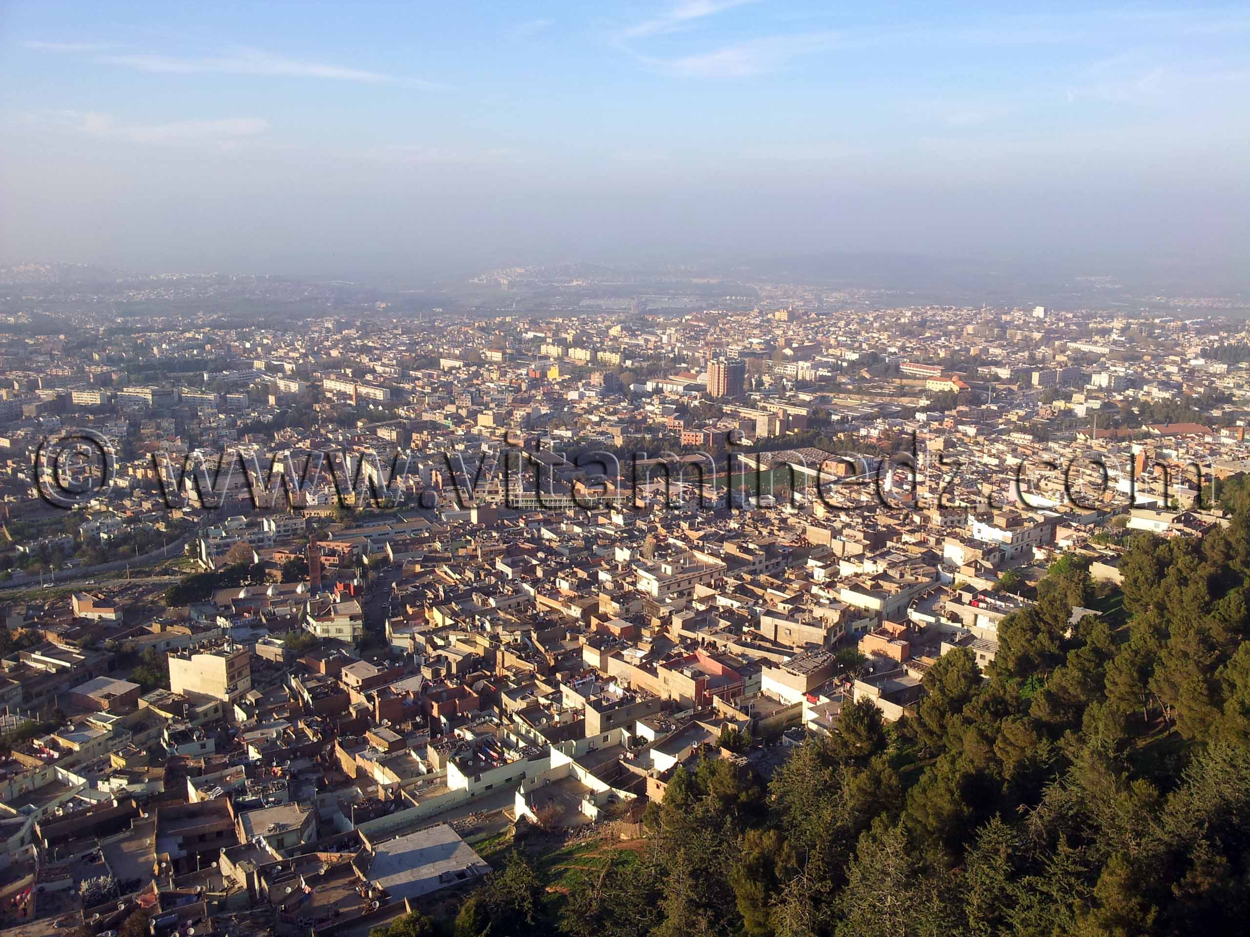 Vue de Tlemcen du Plateau de Lalla Setti