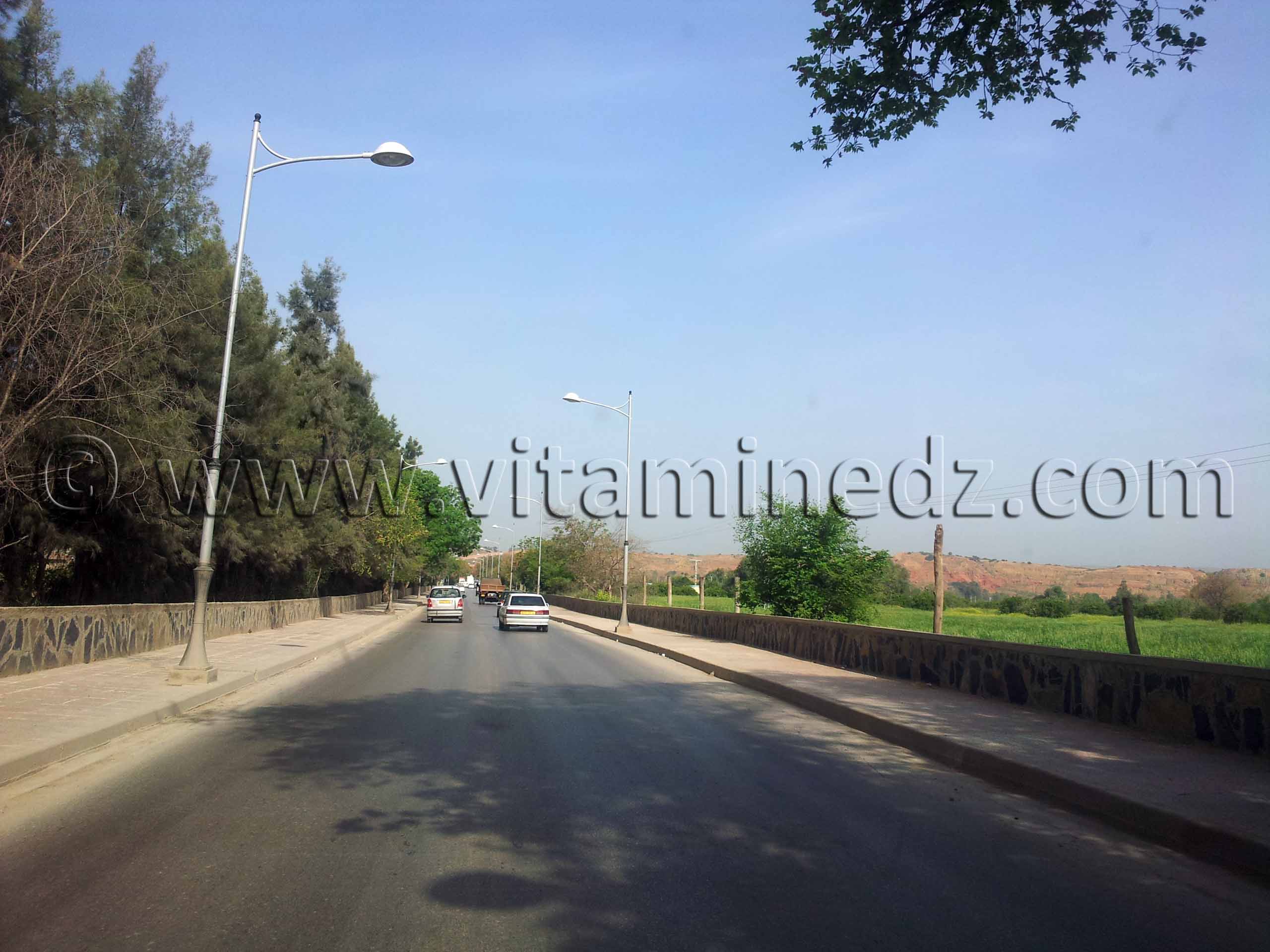 Double Voie, Commune de Chlef, Route Nationale N19 menant vers Tenes