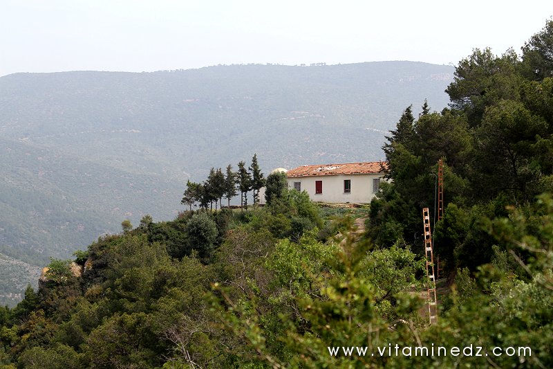 Mqam Sidi Abdelkader Al Djillani à Tenes supplombant la ville et ou la vue est imprenable.