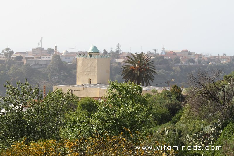 Minaret Mosquee Sidi Maiza, Tenes Lahdar, (Vieux Tenes) Medina ou Casbah c'est le quartier arabo-andaloux