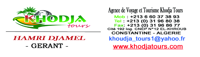 agence de voyage et tourisme