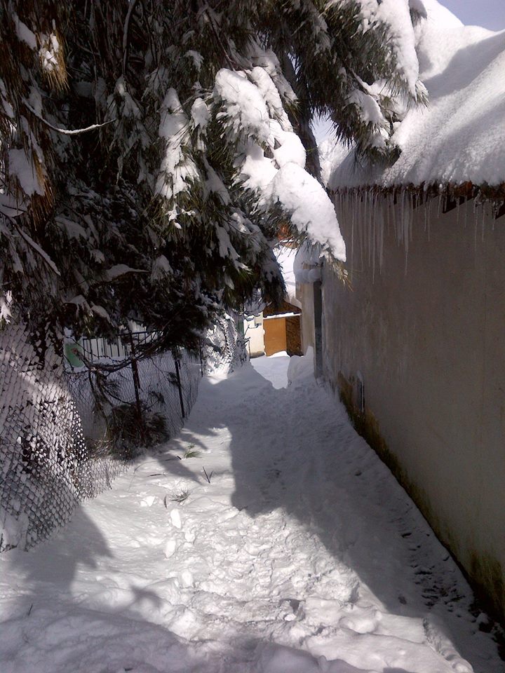 Le village sous la neige - La beauté de la Kabylie