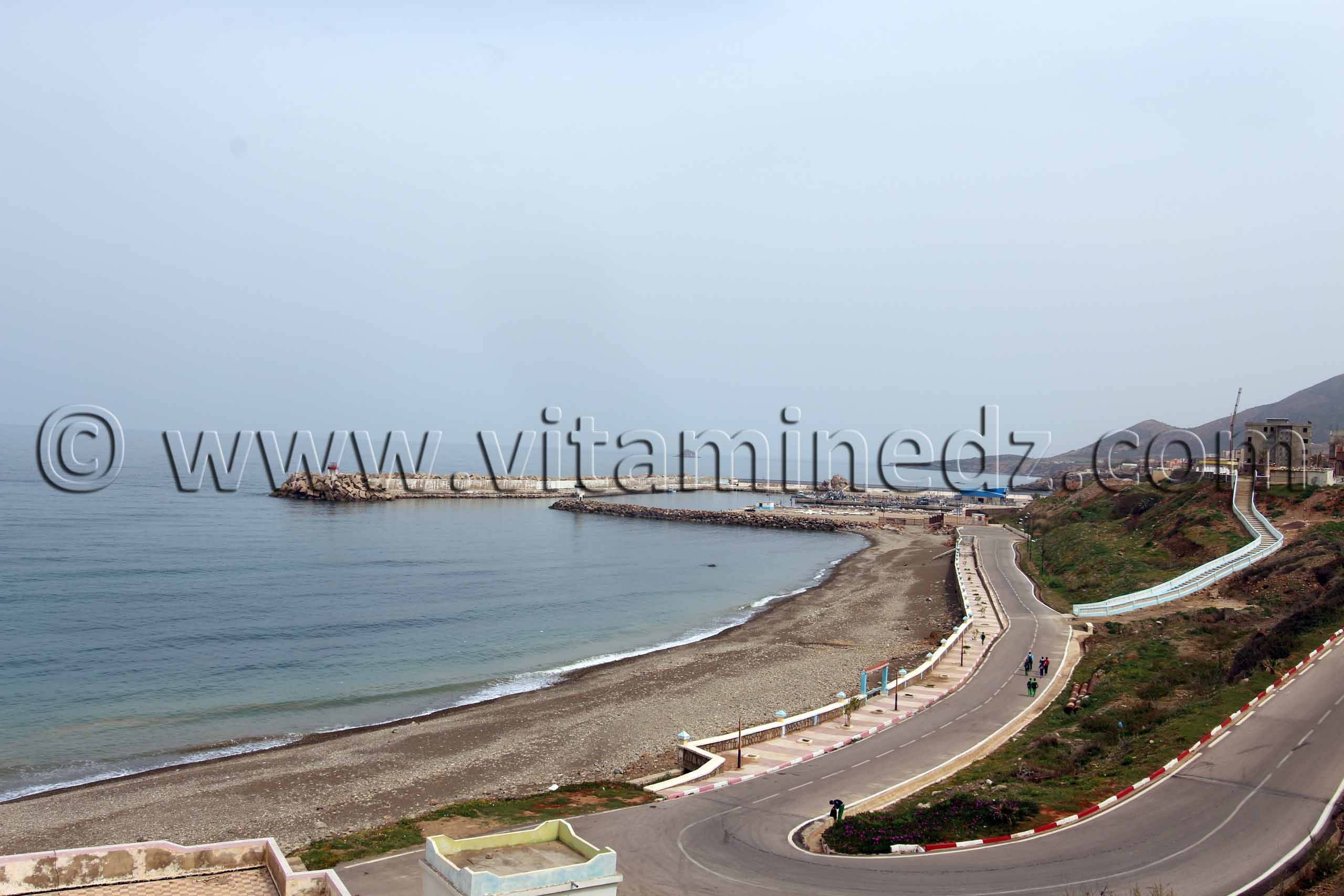 Port et Plage d'El Mersa (W. Chlef)