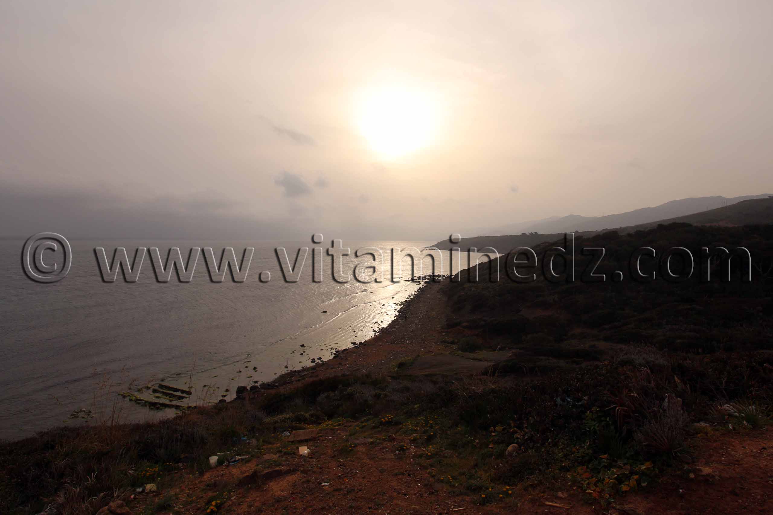 Plage Kef Kala, Commune de Sidi Abderrahmane (W. de Chlef)