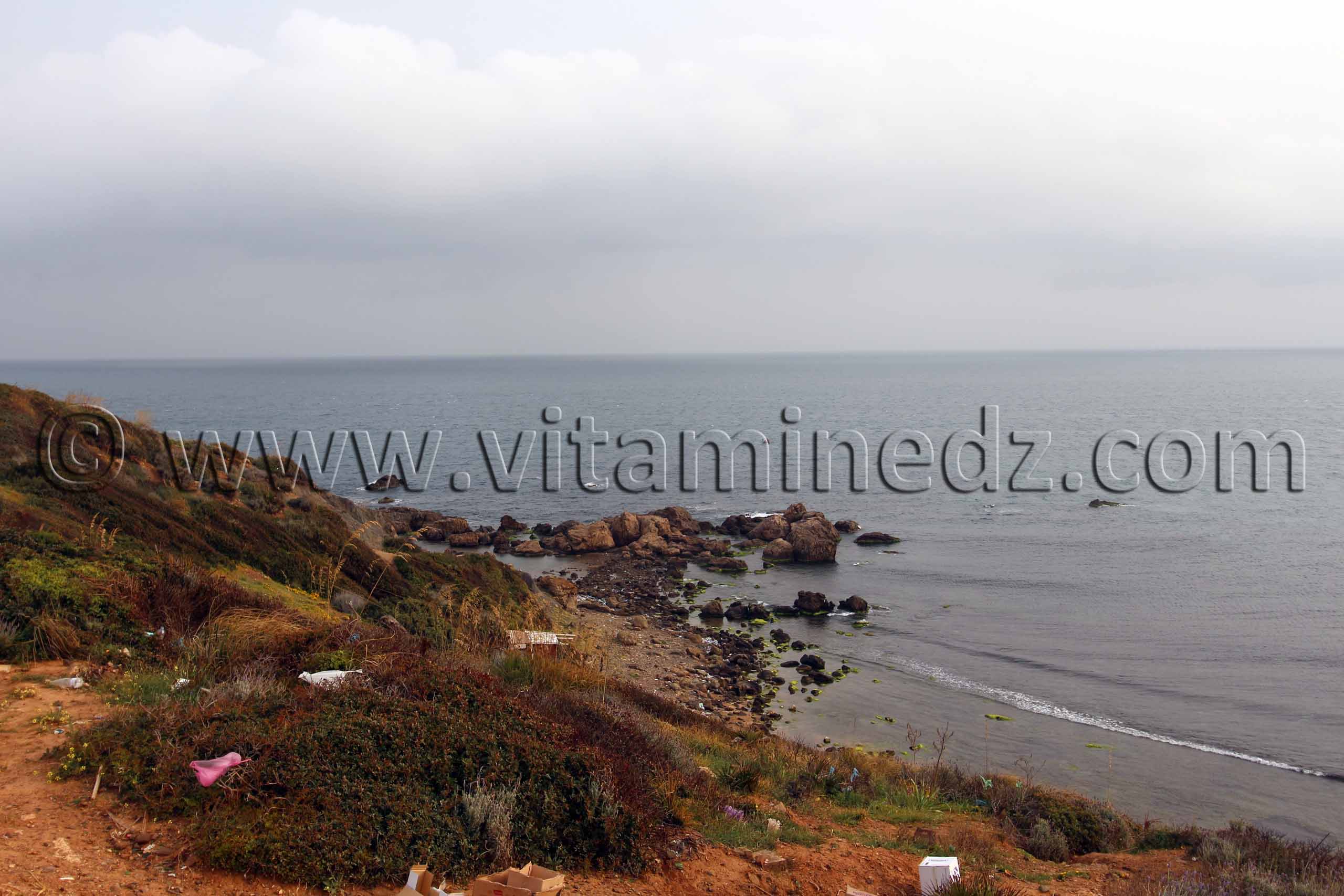 Plage Kef Kala, Commune de Sidi Abderrahmane (W. de Chlef)