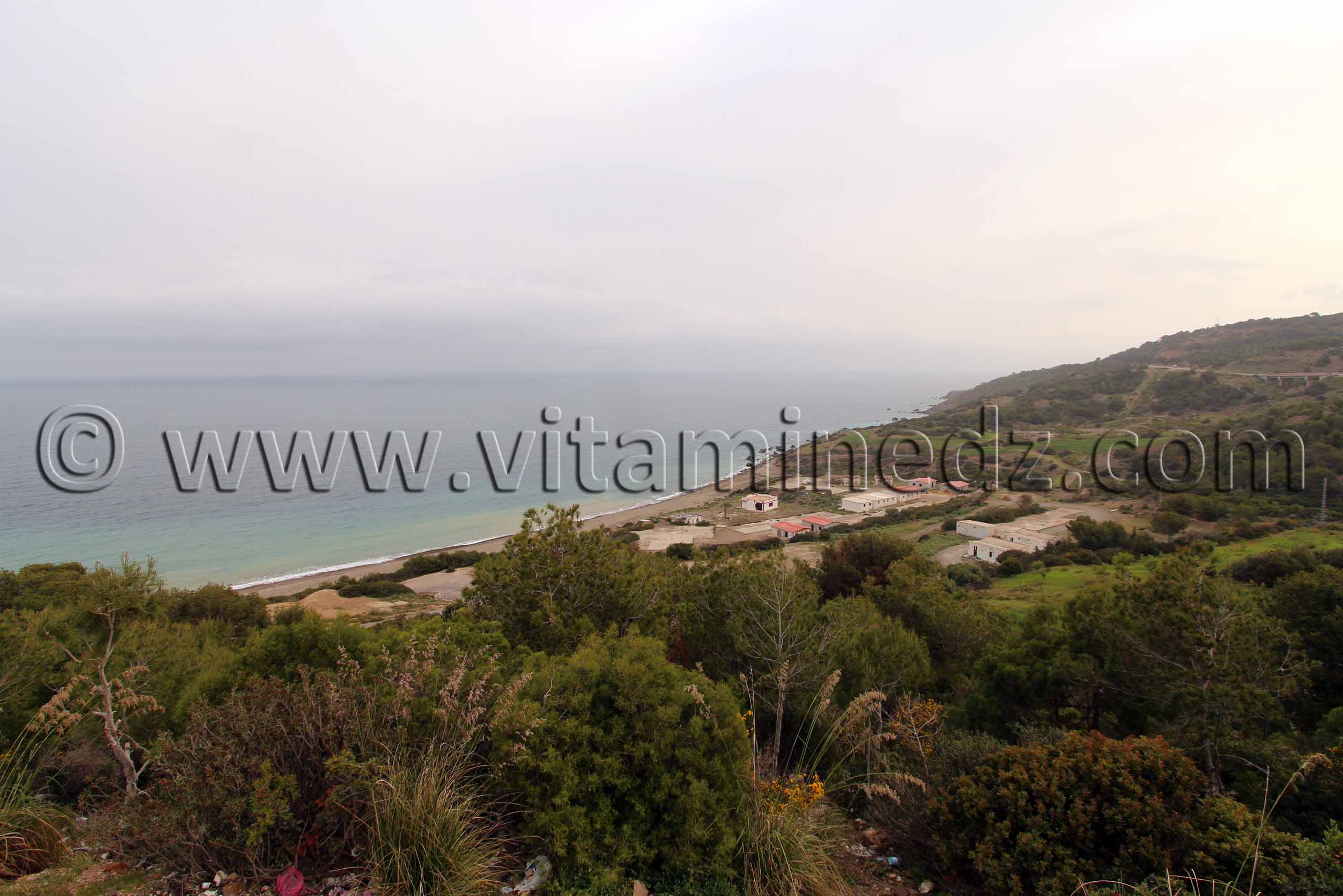 Plage Oued El Melh, Commune de Sidi Abderrahmane (W. de Chlef)