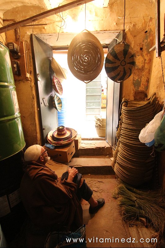 Tlemcen - Derb Moulay Ettayeb, Vannerie et artisanat