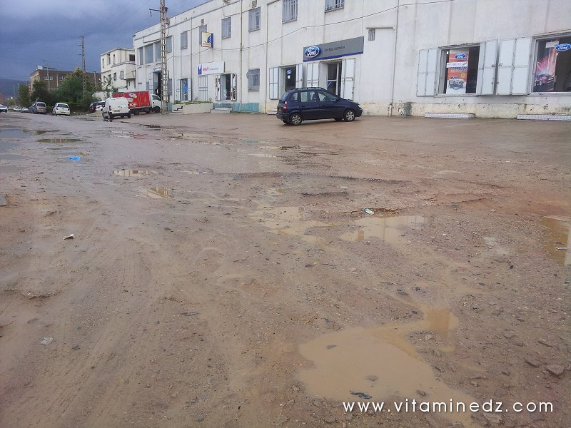 Zone industrielle de Tlemcen dans un état lamentable