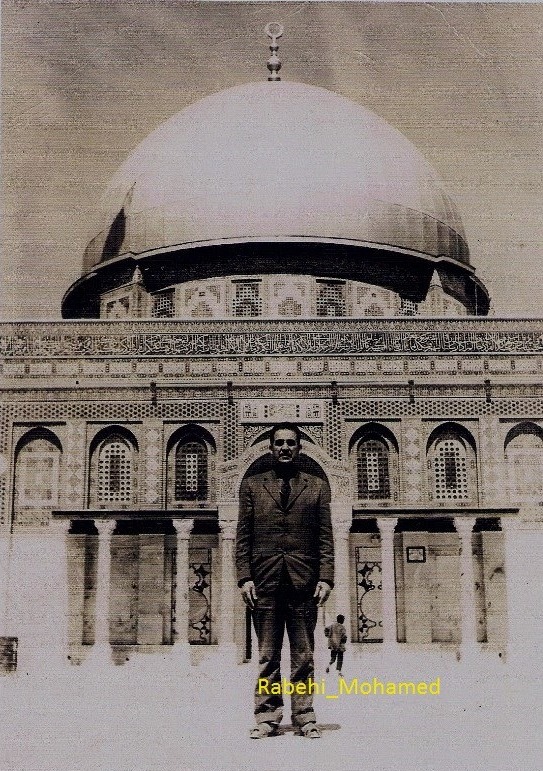 Photo de mon père à El Quods en 1965