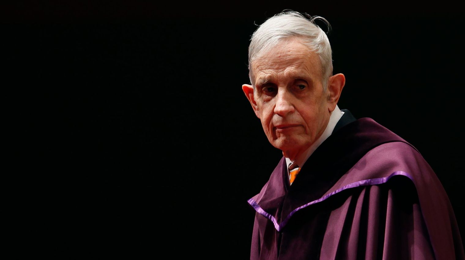Le prix Nobel d'économie John Nash .