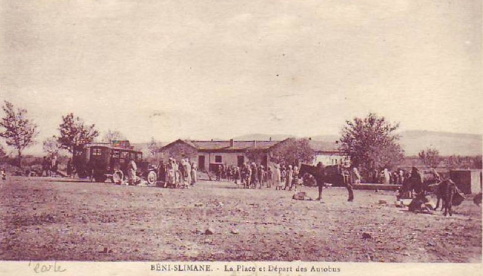 autobus de Beni slimane en 1950
