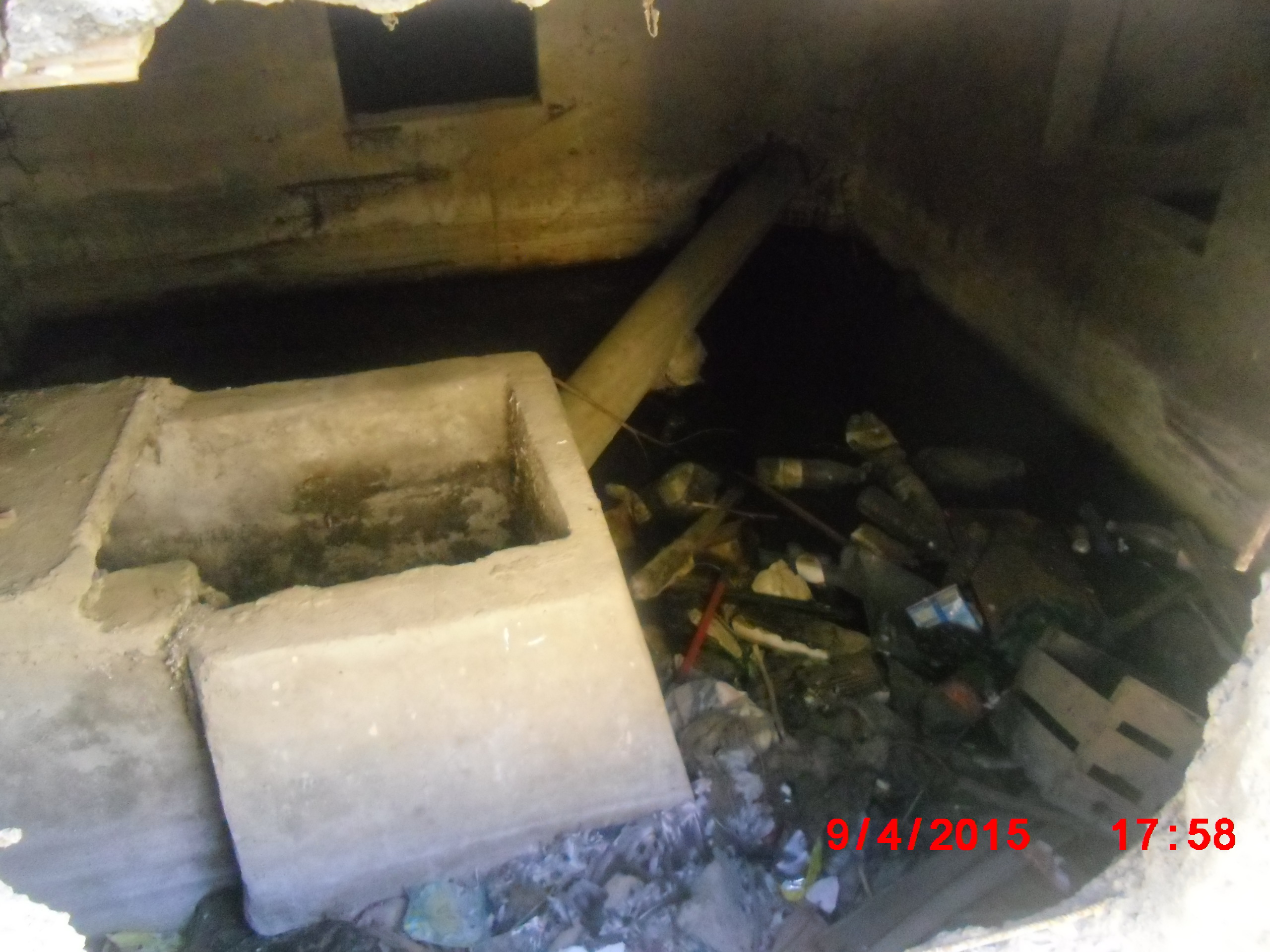 vide sanitaire des batiments citée 300 Lgts ,Bordj el Bahri