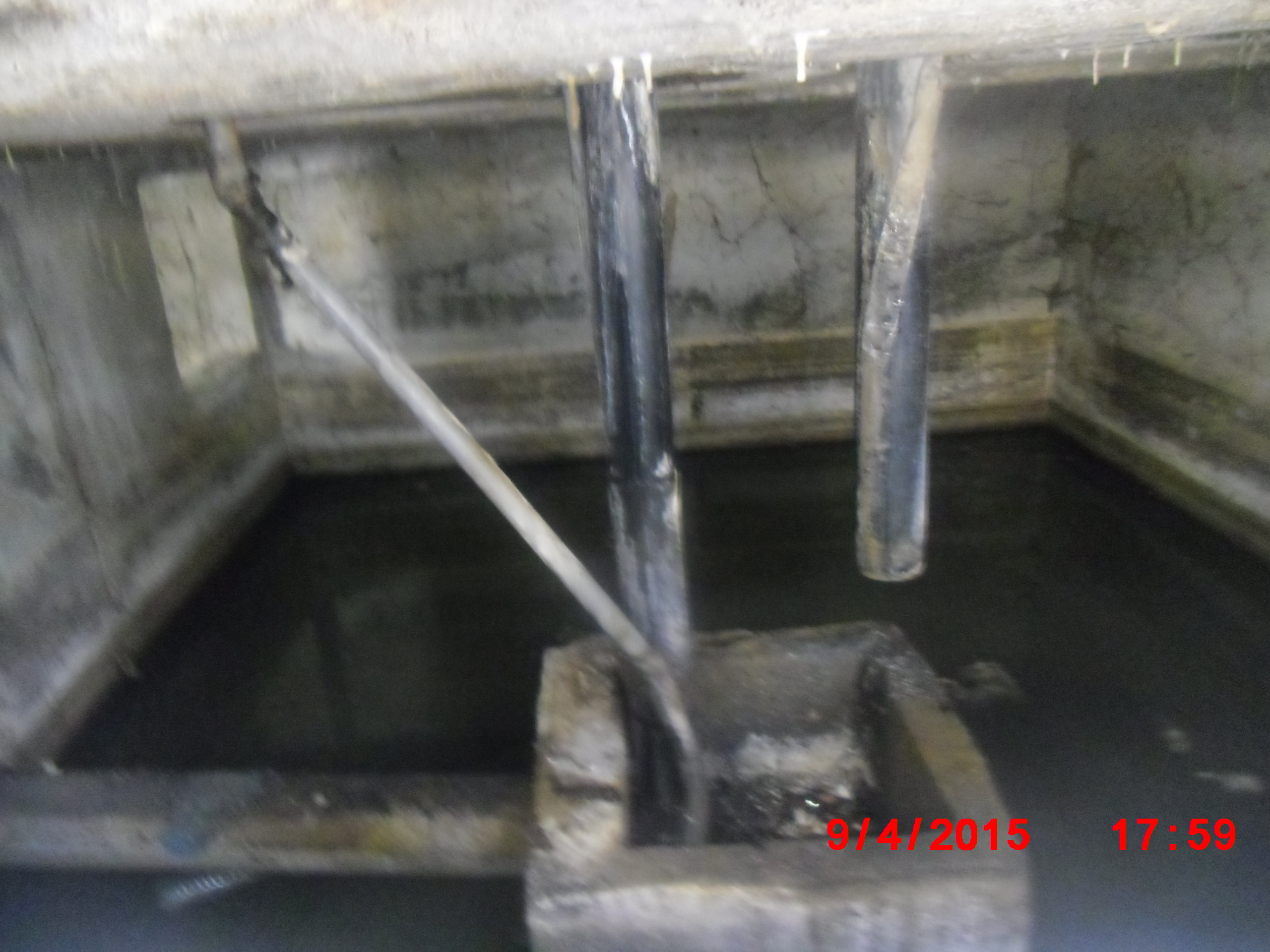 vide sanitaire des batiments citée des 300 lgts ,bordj el bahri