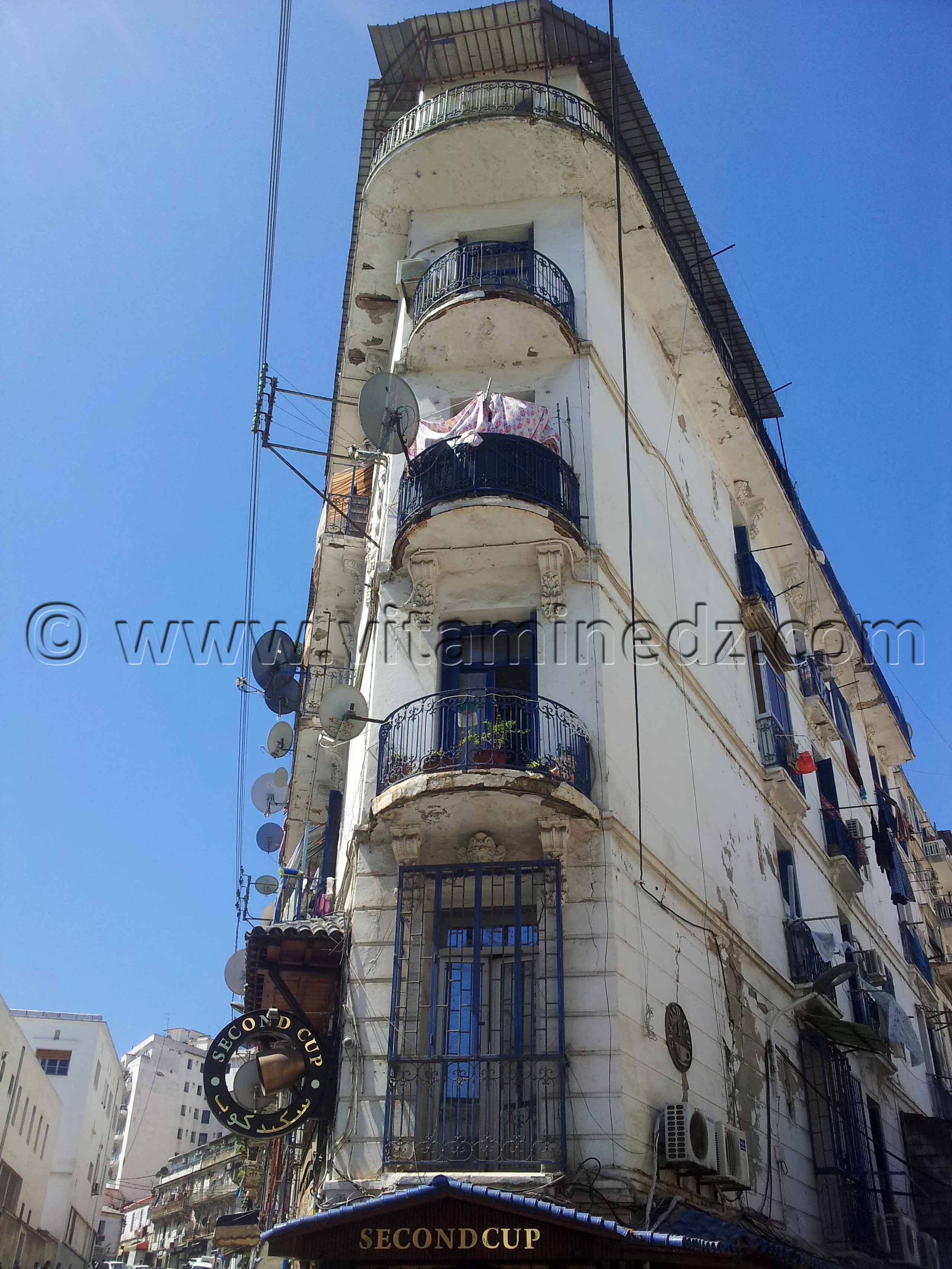 Alger centre, immeuble ancien