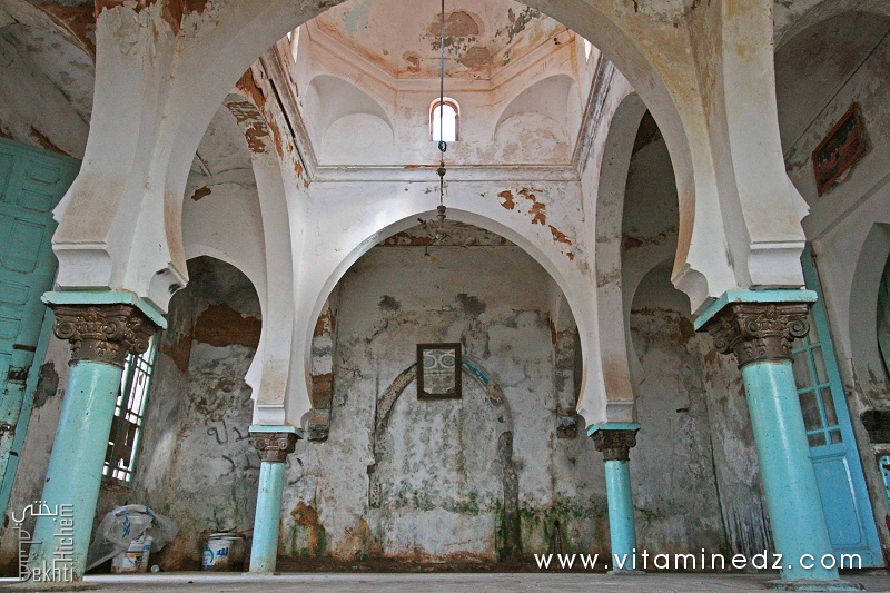Vue d'intérieur du Mausolée Sidi Abdelkader Al Jilani (Tlemcen - El Eubbad)