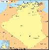 Carte d'Algerie