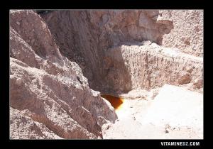 Ain Ouarka, Mine de sel creusée dans la roche