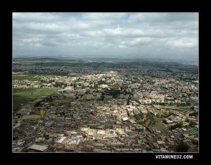 Ville de Tlemcen et ses environs à partir du plateau de Lalla Setti