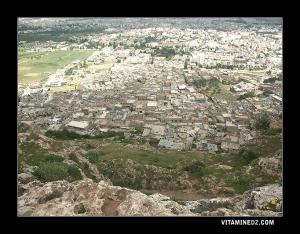 Quartier de Boughene vu du Plateau de Lalla Setti