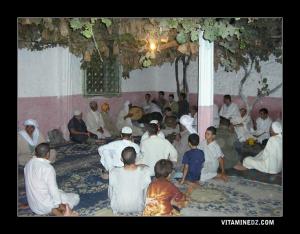 Veillée de dikr à Semmar dans la zaouia d'El Hadj Boukhalwa