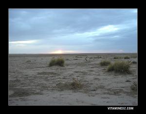 Coucher de soleil sur Sidi Ennacer