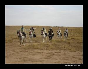 Cavaliers venant de Tiaret pour la Waada de Sidi Ennasseur