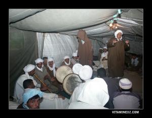 Dikr et Hadra (Chants et danses Bedouis religieux) à Sidi Naceur