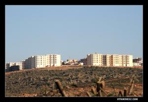 L'extension de Oujlida vers le nord ... Du béton et encore du béton