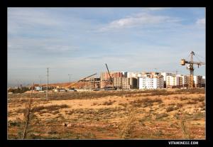 Construction d'un théatre de verdure à l'entrée de la ville de Tlemcen
