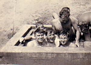 صورة لمجموعة من فرقة 94 RI  الفرنسية بمركز قايس