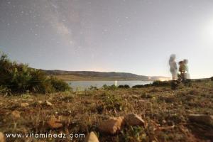 Tlemcen - Barrage Mefrouche la nuit