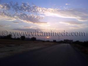 Tlemcen - Coucher de soleil, kiffane
