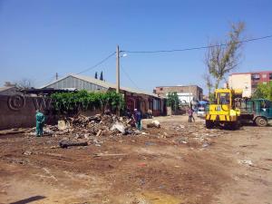 Tlemcen - Abou-Tachfine, enfin le nettoyage du Marché ... Mais reste du boulot