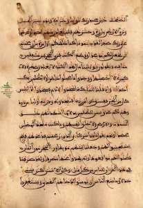 Coran manuscrit, khizana de Mazouna