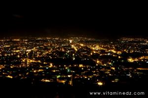 Vue nocturne de Tlemcen, de Lalla Setti