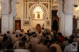 Cheikh Boufeldja, Cérémonie dite de «La Fat\'ha» au sein de la mosquée, en l\'occurrence Djaâma El Kébir (Blass)