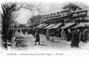 Tlemcen Photo Ancienne - Le Marché