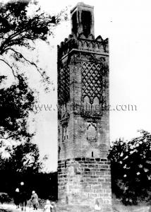 Tlemcen Photo Ancienne - Minaret d\'Agadir
