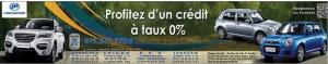 Lifan Motors Crédit Taux 0% (Sans interet)