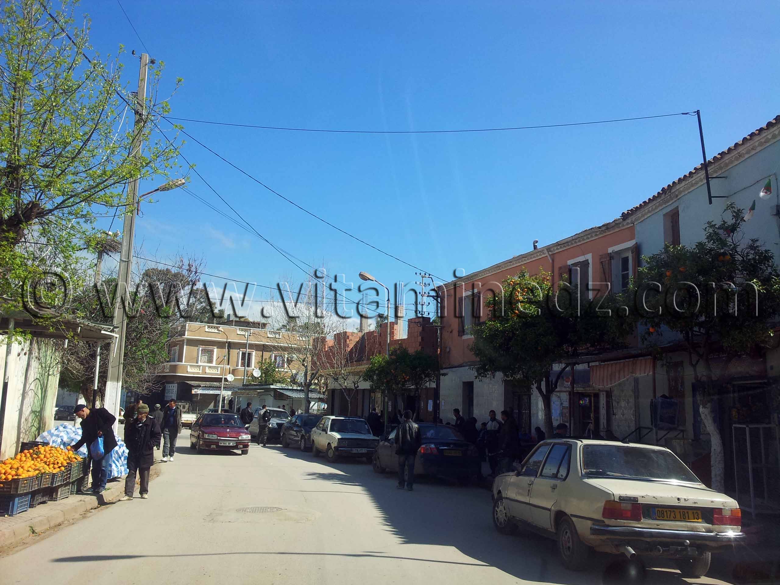 Tlemcen - Village de Bensekrane, le marché