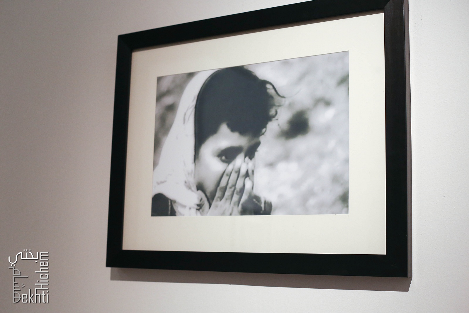 Tlemcen - Exposition photo  L'enface et la Guerre au Palais de la Culture.