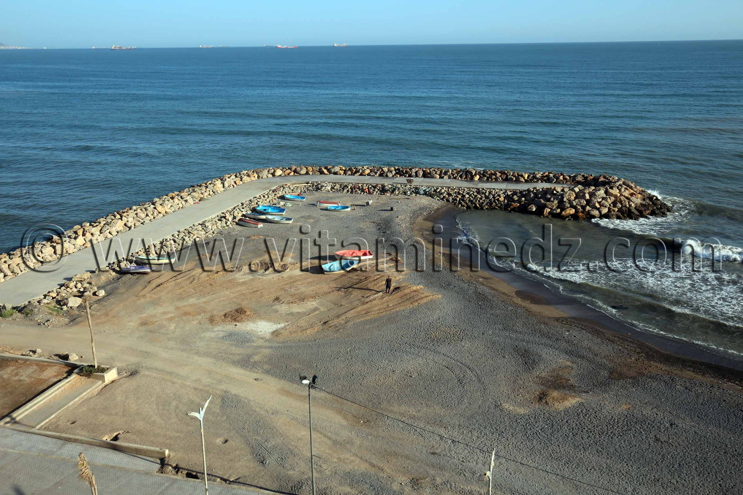 Petite Plage de l'hotel Adghir - Bordj El Kiffane