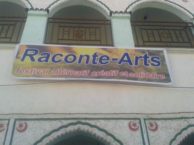 Ouverture du festival Raconte Arts a Iguersafen
